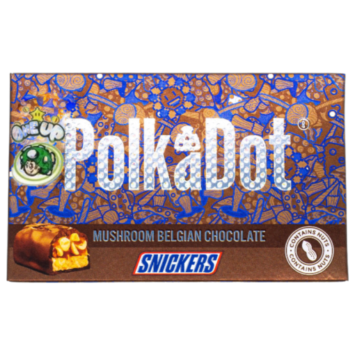 Polkadot Snickers Contains nuts 4g